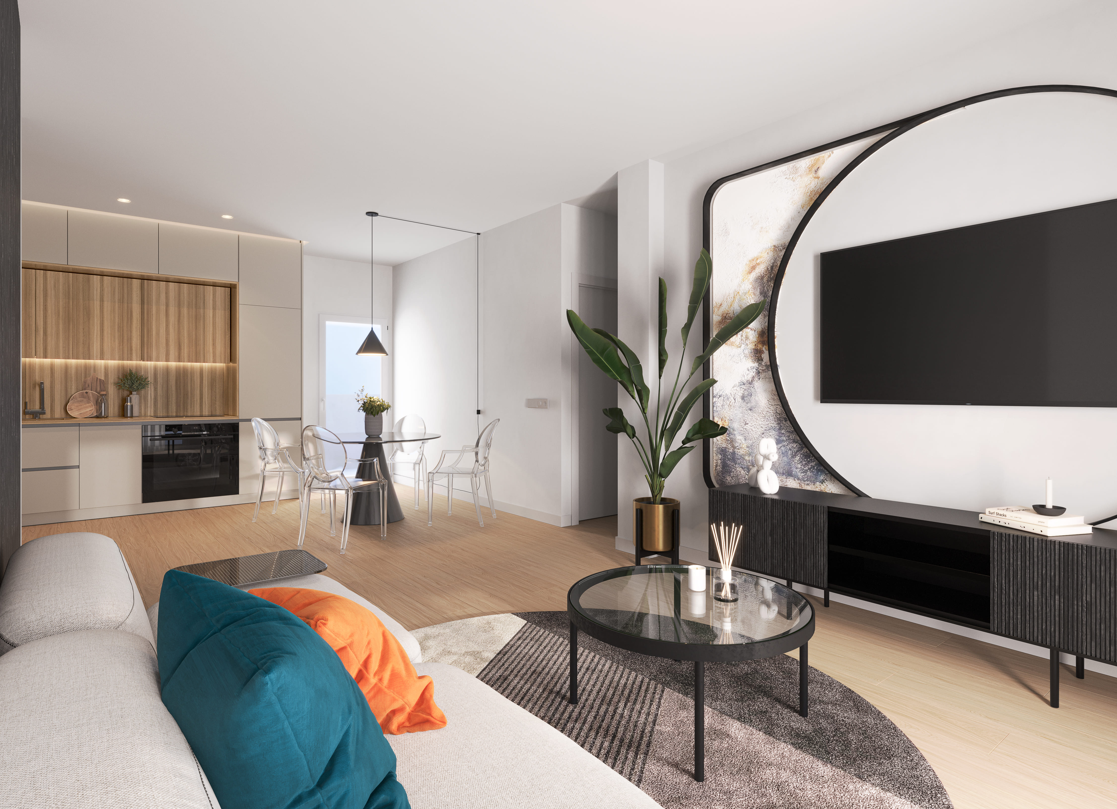 New build modern bungalows for sale in San Miguel  de Salinas